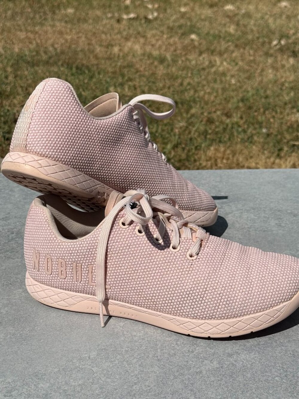 NOBULL Womens 11.5 Pink Trainer CrossFit Gymcore Athleisure Workout Sneaker4183